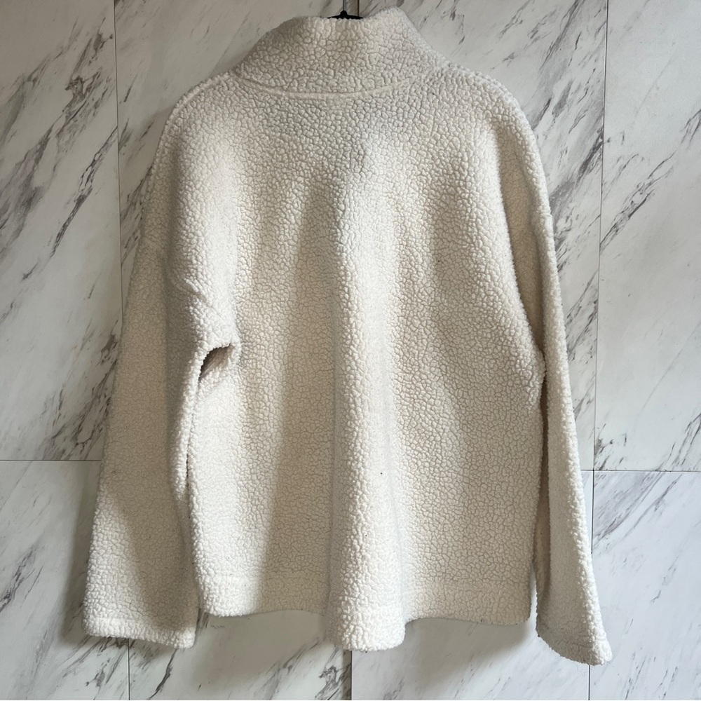 3/$60 Old Navy Sherpa Fleece Half Zip Pullover Sweater SZ XL - Picture 5 of 7